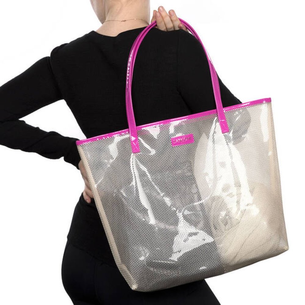 Lancome Pale Pink Beach Tote
